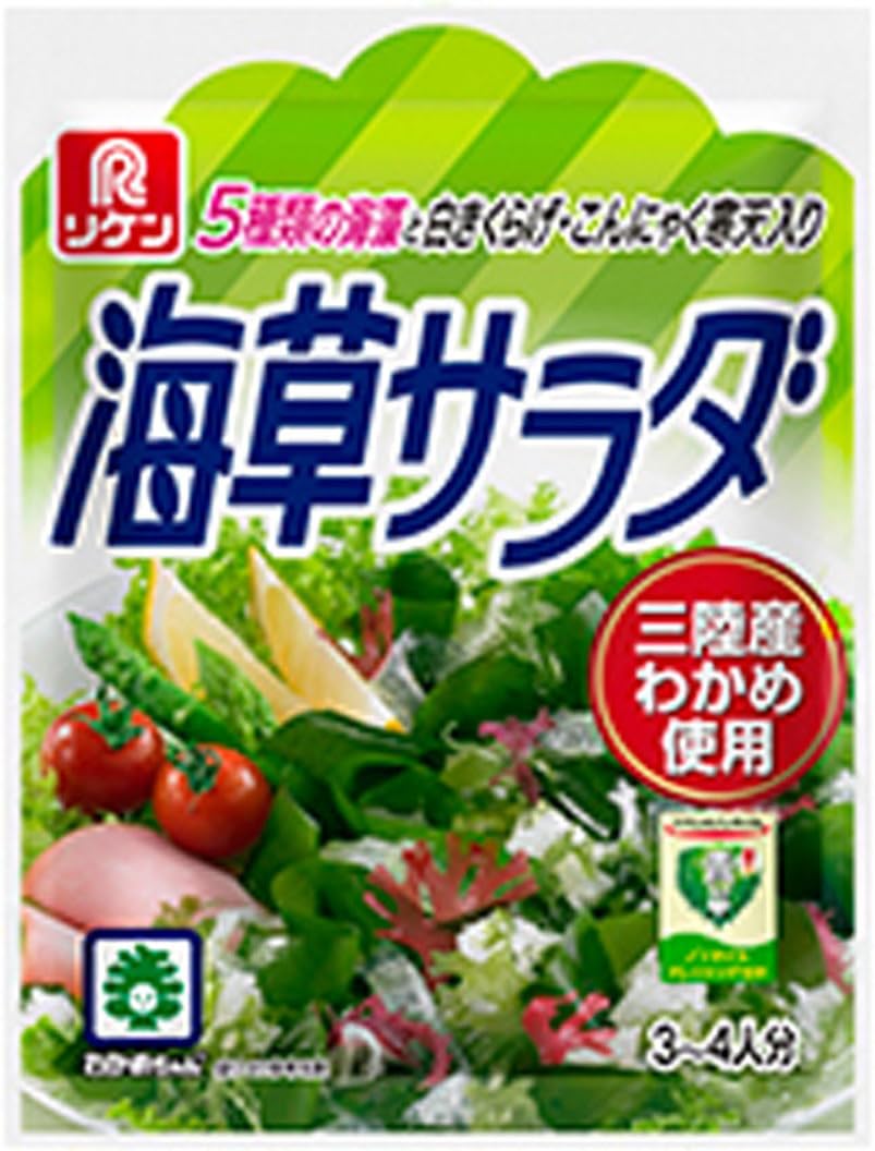 Amazon リケン 乾燥海草サラダ 40g 10個 リケン レトルトおかず 通販