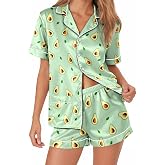 Women'S Short Satin Pajama Cute Pajamas, Silky Lightweight Satin Sleepwear | Cute Pajamas; Cozy Sleepwear; Pajamas With Pockets; Funny Animal Pjs; Let Me Sleep; Cozy Fall Night Gift
