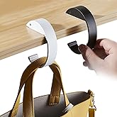 KISOY Purse Hook for Table Handbag Hanger for Desk Purse Hanger for Table Heavy Duty Made of high-Strength Alloy Materials Can Hanger Various Heavy Items Purse Holder (2)