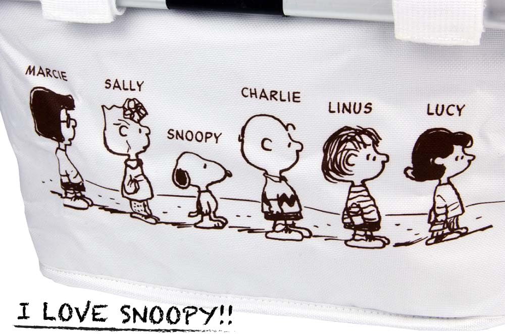 Amazon Co Jp スヌーピー保冷バスケット ミニタオルセット 大容量クーラーバッグ 折り畳みコンパクト お弁当 ピックニック ランチセット アルミ フレーム 取手 ファスナー アルミ蒸着 仕様 保温にも Snoopy スポーツ アウトドア