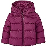 The Children's Place Baby and Toddler Girls' Medium Weight Wind-Resistant, Water-Resistant Puffer Jacket