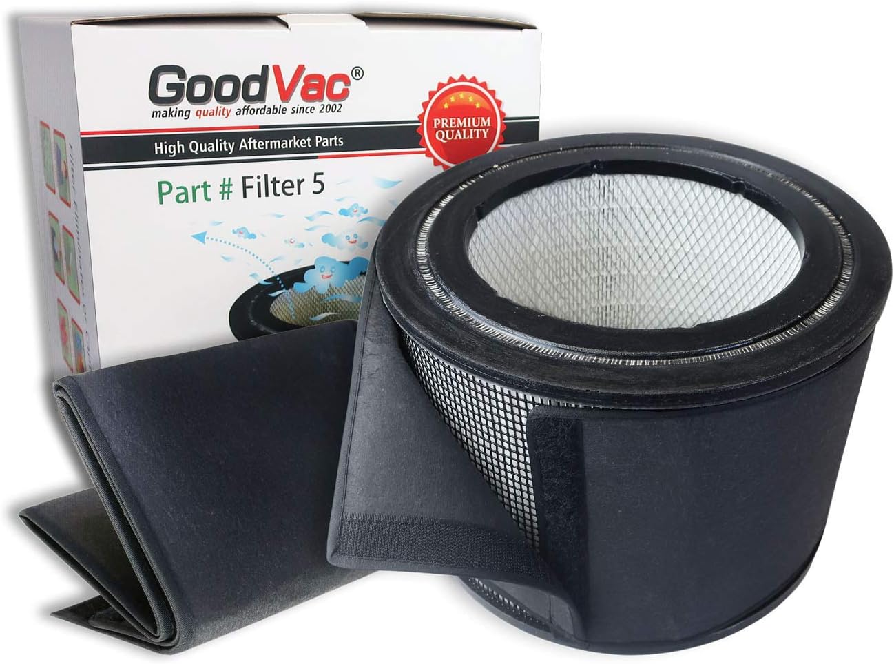 GoodVac Replacement for Filter Queen Defender 4000 HEPA Replacement
