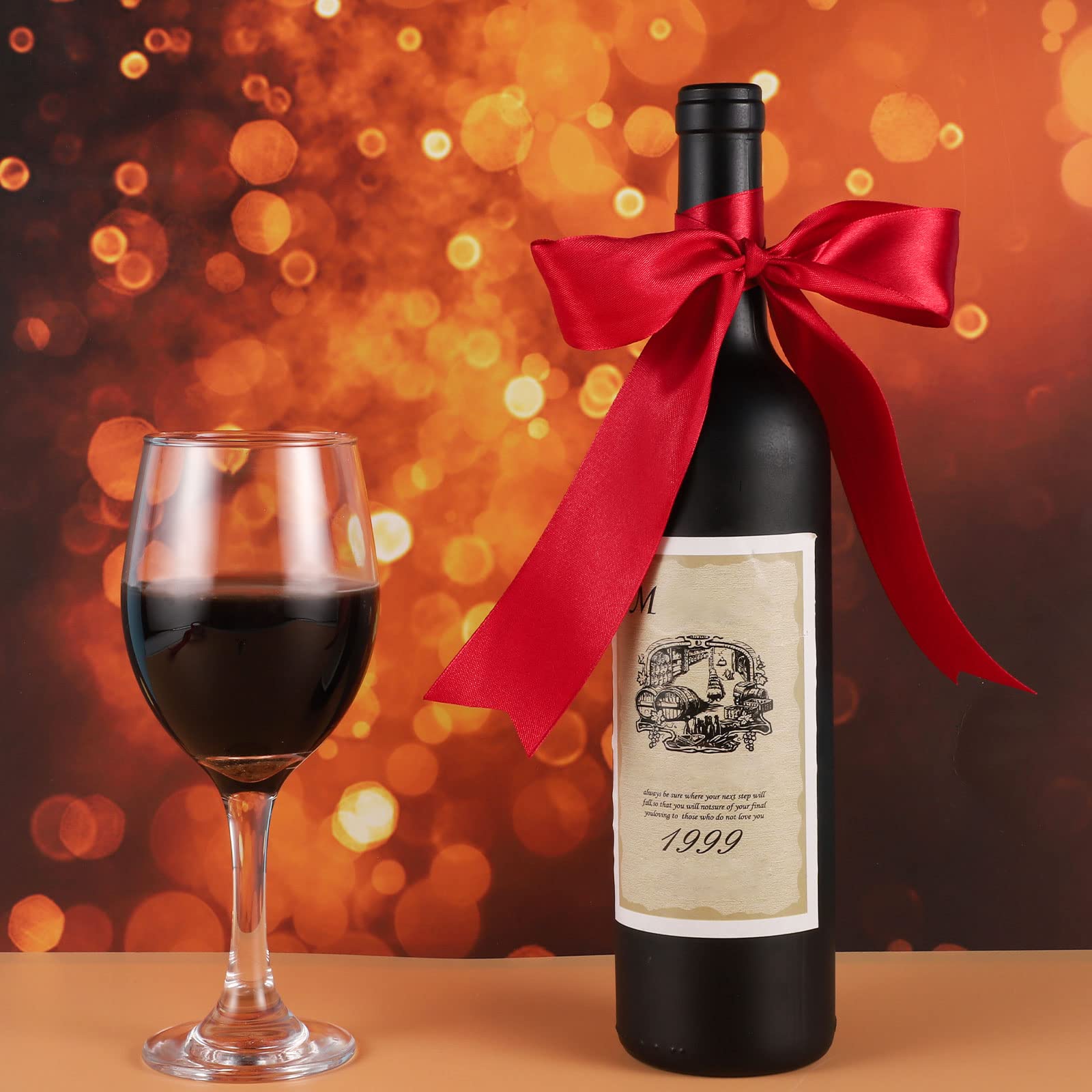 2 Rolls Christmas Ribbon 1.6 Inch X 50 Yards Red and Forest Green Ribbon Polyester Satin Ribbons Wide Holiday Ribbons for Wreaths Christmas Trees Gift Wrapping Crafts