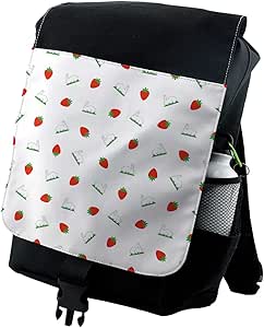 backpack with strawberries