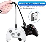 BLKing USB Charger Cable for PS4 DualShock 4 Controller 5M Micro USB view 2