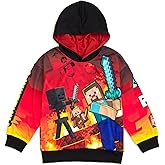 Minecraft Fleece Pullover Hoodie Little Kid to Big Kid Sizes (4-18-20)