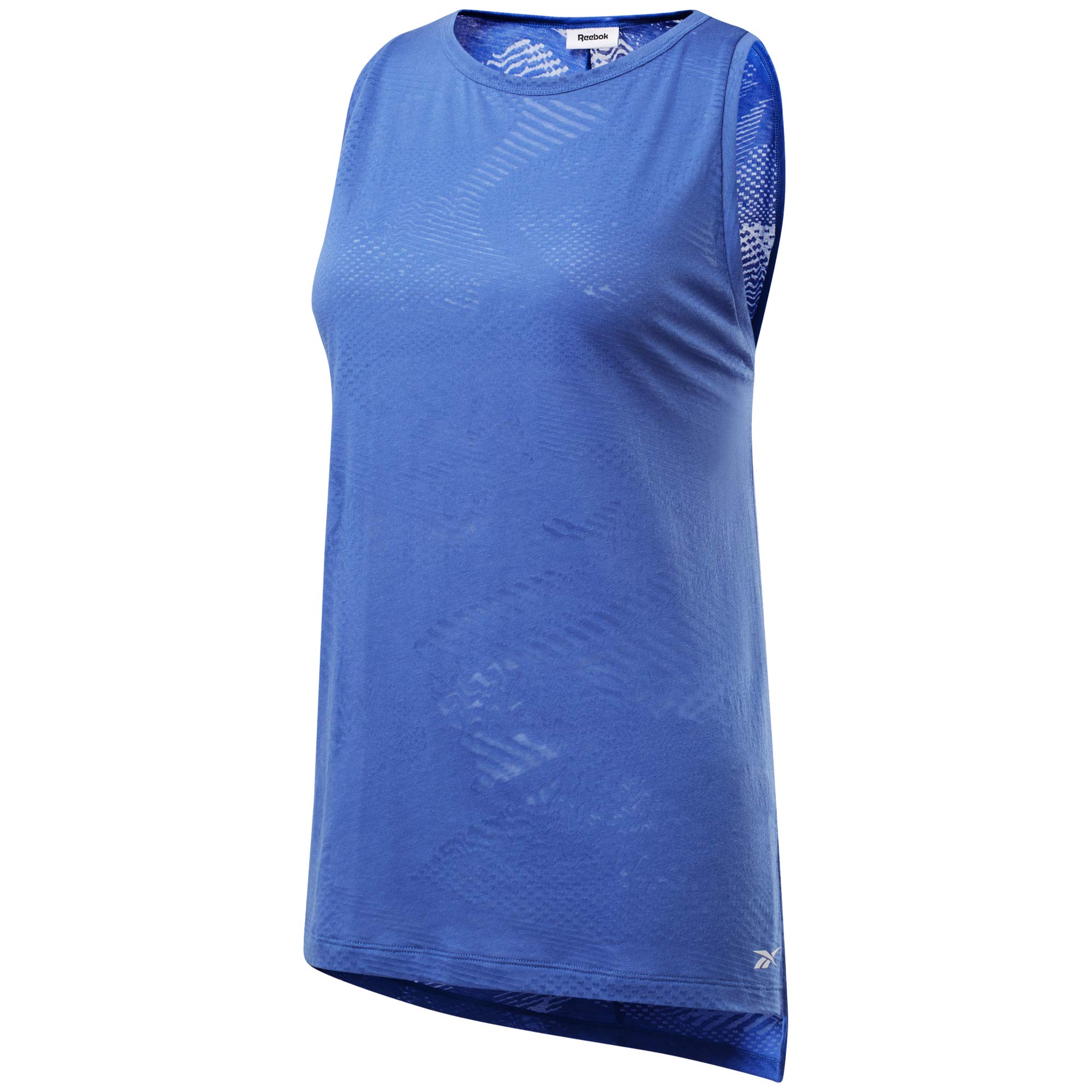 Reebok Women's Ts Burnout Tank Top, Blue, XS