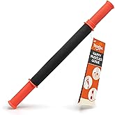 Tiger Tail 18in Massage Stick Portable Roller, Handheld, Deep Tissue Foam Roller, Body Massage and Myofascial Release Tool for Legs, Neck, Calves, Thighs, Shins & Back, The Original 18, Made in USA