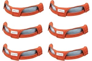 Lenporl 6 Pcs Hard Hat Sweatband Washable Reusable Sweat Bands, Replacement Cotton Hard Hat Liner, Helmet Comforter Pad