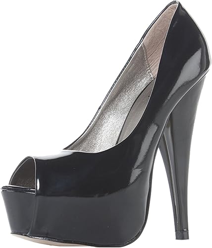 black court platform heels