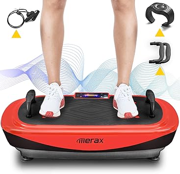 Merax Máquina de Plataforma vibratoria 4D, máquina de Placas ...