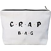 AIS JFF Funny Women Makeup Bag, Friends Theme Makeup Bag Gifts for Women Birthday Christmas Gift