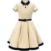 BlackButterfly Kids 'Lucy' Vintage Clarity 50's Girls Dress