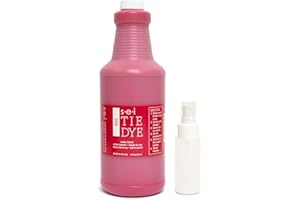 S·E·I S.E.I Red Tie Dye Kits for Large Groups, Fabric Dye, Large Tie Dye Kit for Big Projects and Fun Activities, 1-Quart-32 Ounces…