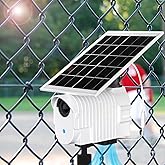 Didalo Protective Shade for Mevo Start with Solar Fan, Keep Mevo Start Cam from Overheating During Recording Baseball,Softball and Tennis Games in Summer,Hotter Sun, Faster Cooling