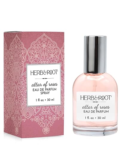 Herb Root Rose Sandalwood Eau de Parfum: Long-Lasting Clean