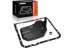 A-Premium Automatic Transmission Fluid Filter with Pan Gasket, Compatible with Chevy Silverado 1500 2500 HD 3500, Tahoe, Subu
