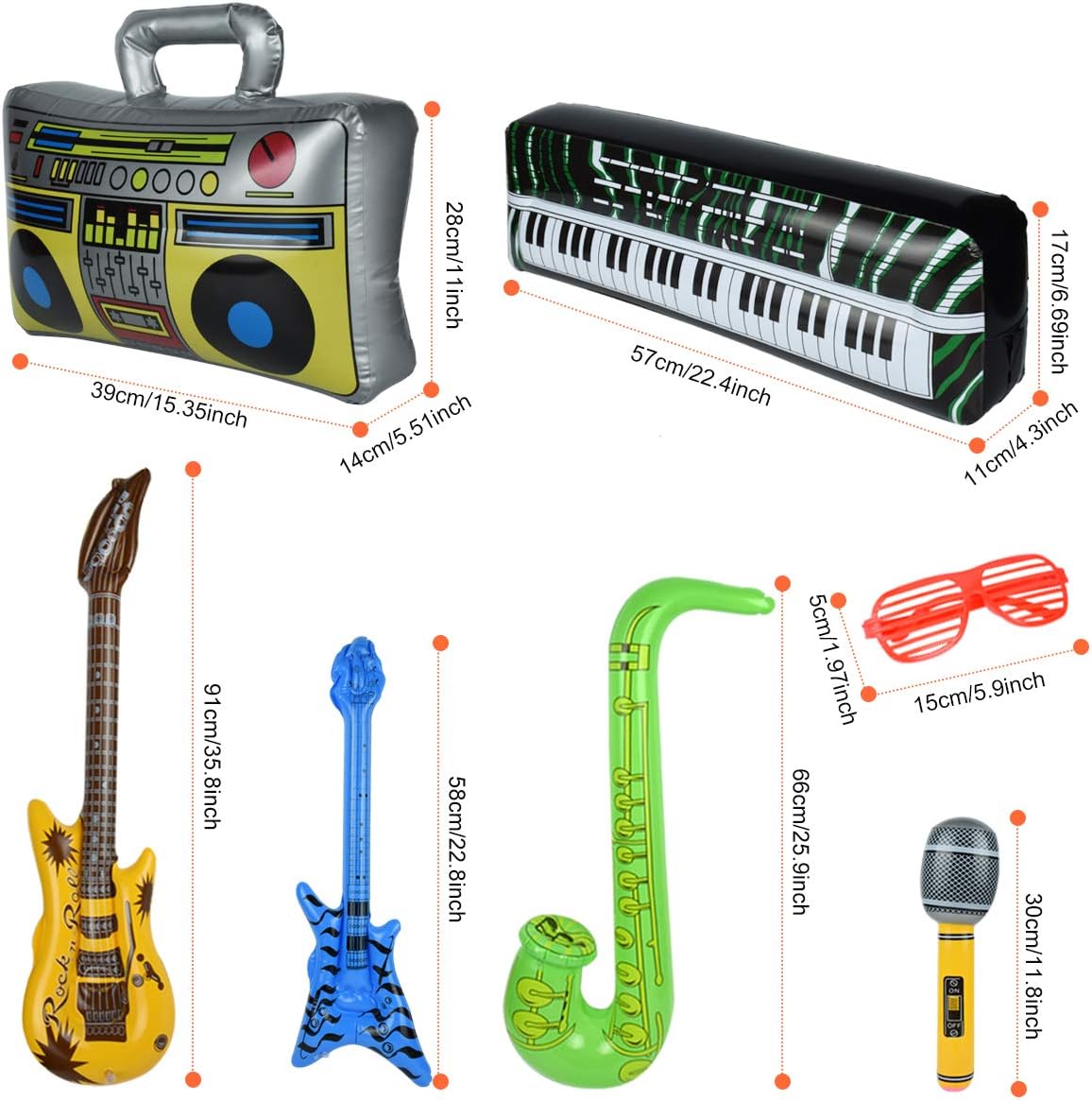 Inflatable Instruments Set 22Pcs - Image 3