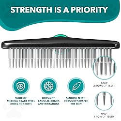 DOGI Deshedding Brush Comb - Undercoat Rake for