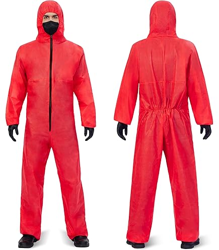 TEN NYLON COVERALL RED M 』 Red Kap 100% Cotton Coverall - Zip Front
