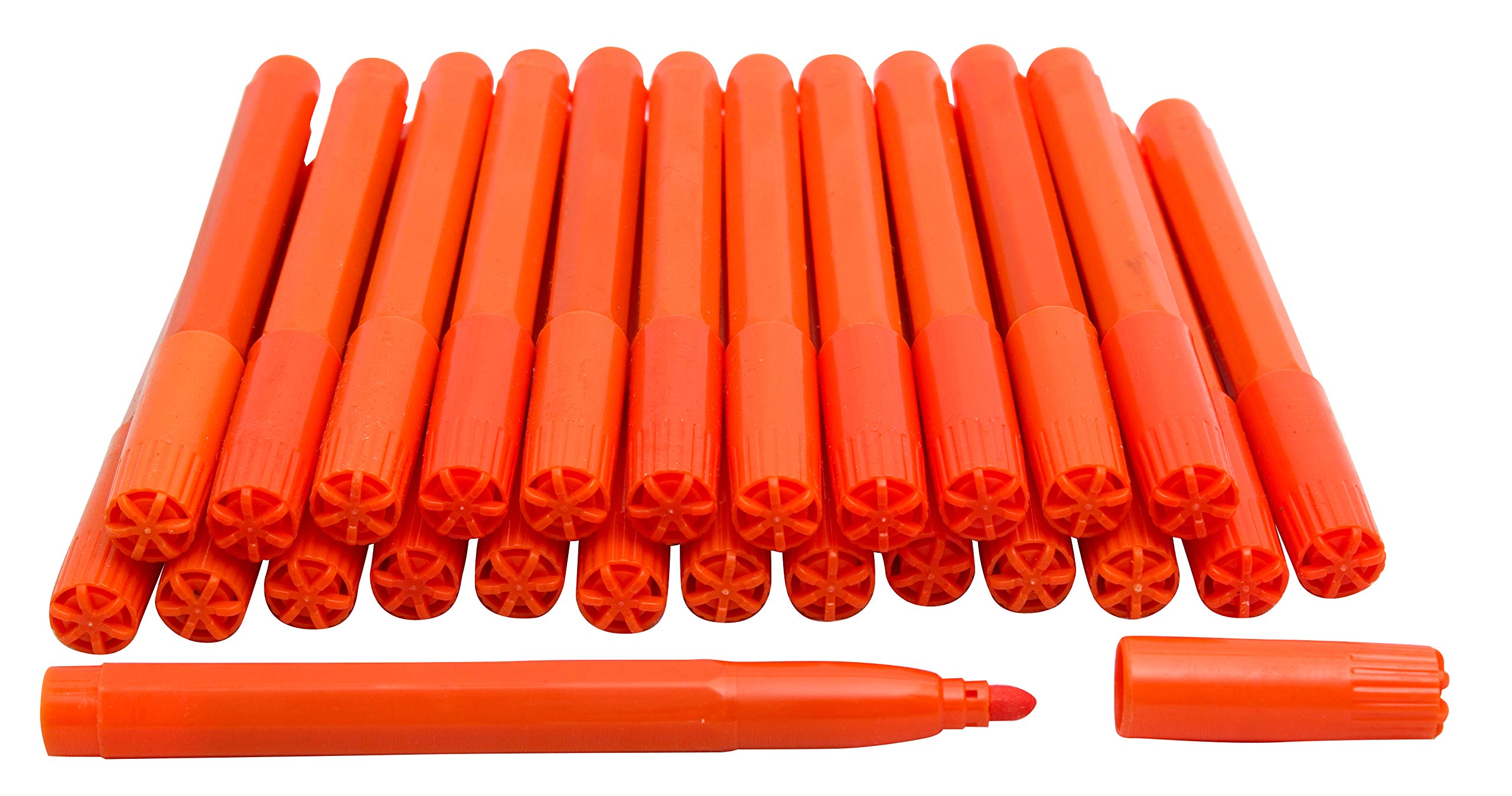 Thomas & Anca Club Supplies Ltd 25x Orange Bingo Felt Marker Pens Dabbers