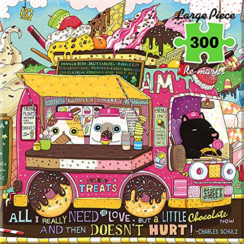 Re-Marks Ice Cream Truck 300 Large Piece Puzzle