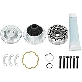 yjracing Front Drive Shaft Complete Replacement CV Joint Kit Replacement for 1999-2004 Jeep Grand Cherokee 2002-2007 Liberty