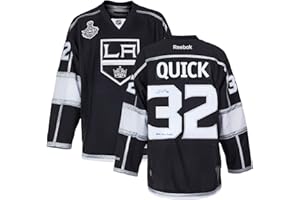 Jonathan Quick Signed LA Kings 2012 Conn Smythe RBK Jersey