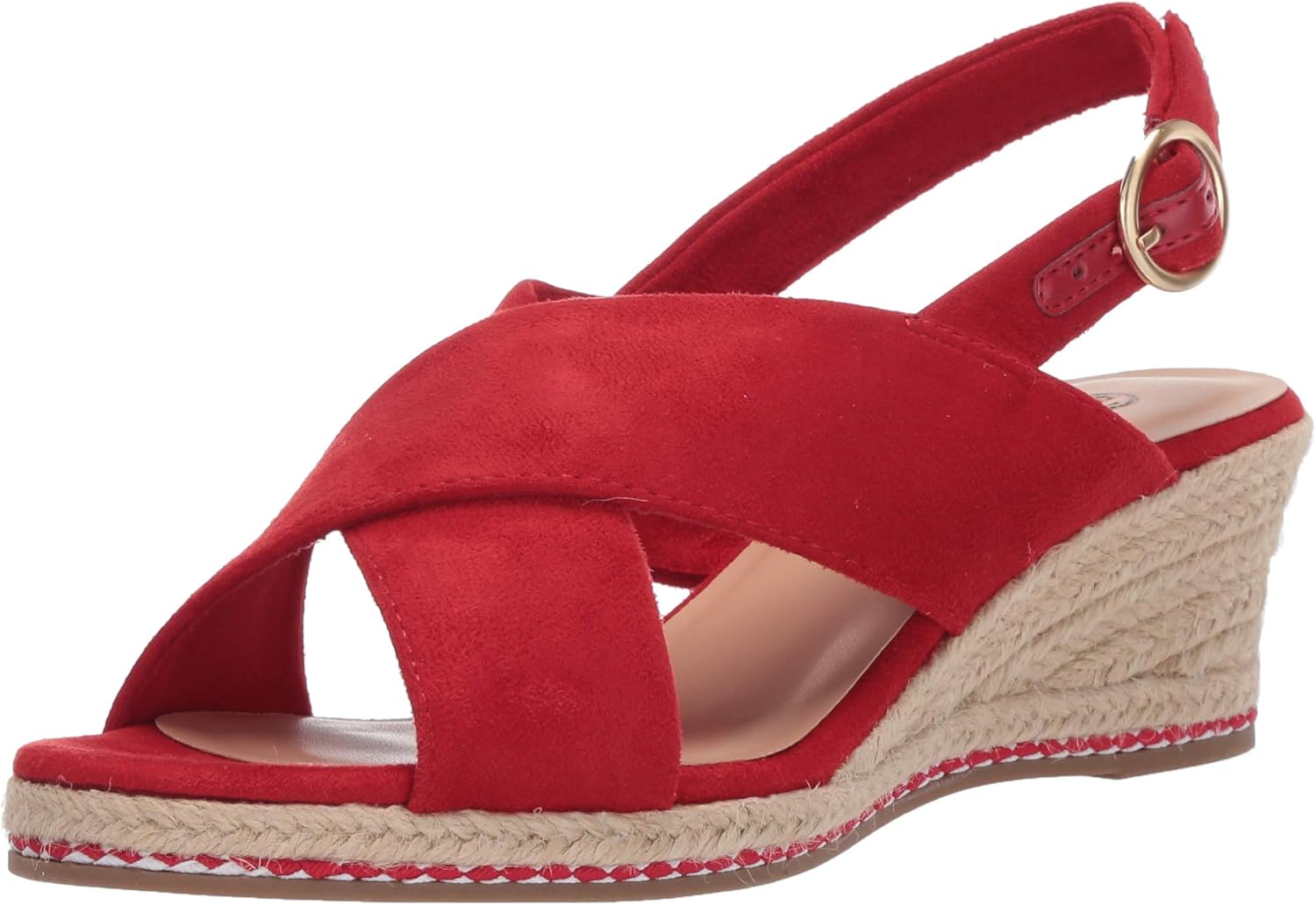 espadrille sandals red