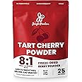 Jungle Powders Freeze Dried Tart Cherry Powder For Smoothie 3.5 Ounce Bag, Powdered Cherries Unsweetened, Additive and Filler Free Natural Tart Cherry Extract For Baking Flavoring Cooking Smoothies