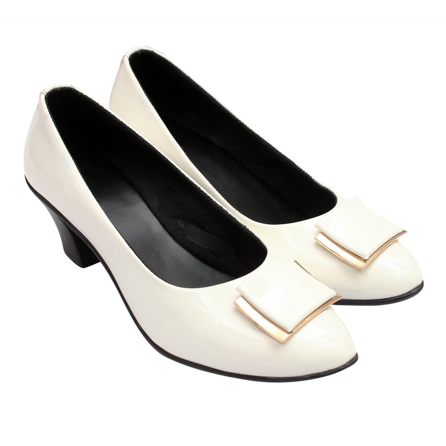 right steps women's leather pumps
