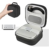 SARLAR Hard Carrying Case Compatible with Apple 2024 Mac mini M4/M4 Pro & Accessories, Portable Protection with Soft Linning & Hard Shell, Ideal for Travel and Storage, Black