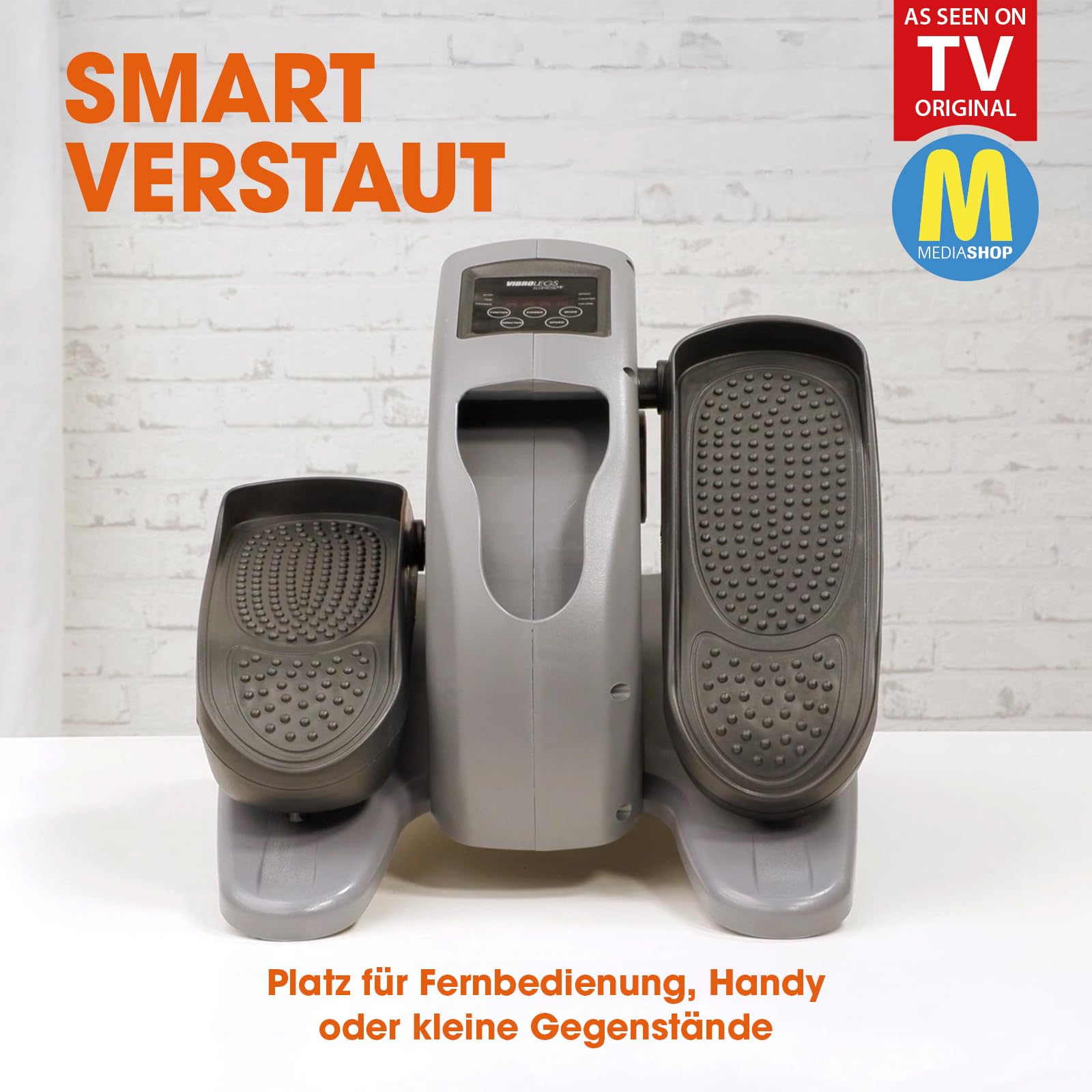 Vibro Legs Elliptical - motorisierter Heimtrainer & Beintrainer für Zuhause - Pedaltrainer für Bewegung im Sitzen - fördert Durchblutung & Fitness - leises Trainingsgerät - Ellipsentrainer elektrisch 7