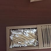 Cotton Fioc In Bambù 100% Biodegradabili - 800 Pezzi In Confezione Eco-Friendly - Foto 9