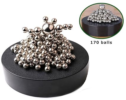 Magnet Base 3 Different Size Balls for Intelligence Development Stress Relief Universal Specialties Magnetic Sculpture Desk Toy