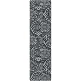 Stair Treads Ultra-Thin with Non Slip Rubber Backing 9&rdquo;x26&rdquo;, Gray 1 Piece
