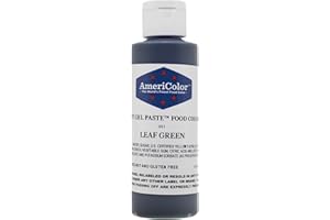 Americolor Soft Gel Paste Food Color, 4.5-Ounce, Leaf Green