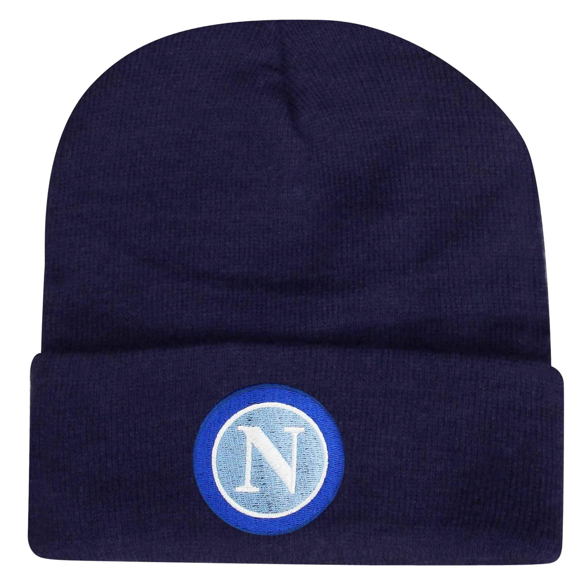 Napoli Official SSC Crest Winter Bronx Hat (100% Acrylic)
