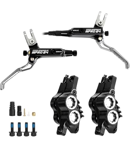 Amazon.com : HOPE XCR Pro E4 Disc Brake and Lever Set - Front