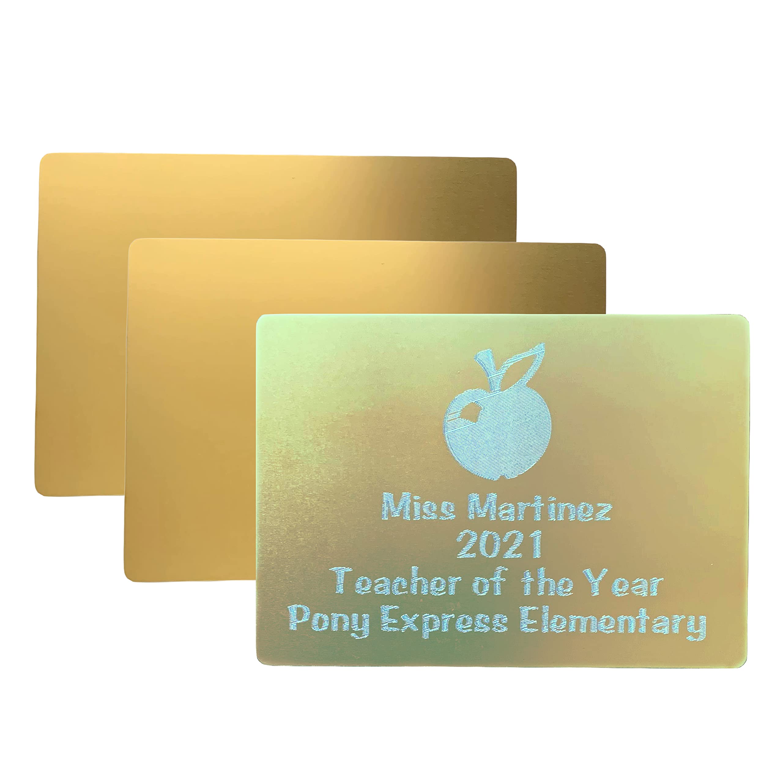 Zoom Precision Metal Engraving Sheets for Etching with Maker, Explore Air 2, Silhouette Cameo 4, Brother Scan and Cut Engraving Tool Tip Engraver- 3 Pack