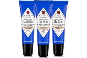 Jack Black Intense Therapy Lip Balm, 0.25-Oz. – SPF 25 Sun Protection, Lip Moisturizer, Hydrating Lip Balm with SPF, Lip Sunscreen