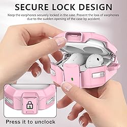 Secure Lock Clear Case for Samsung Galaxy Buds 2