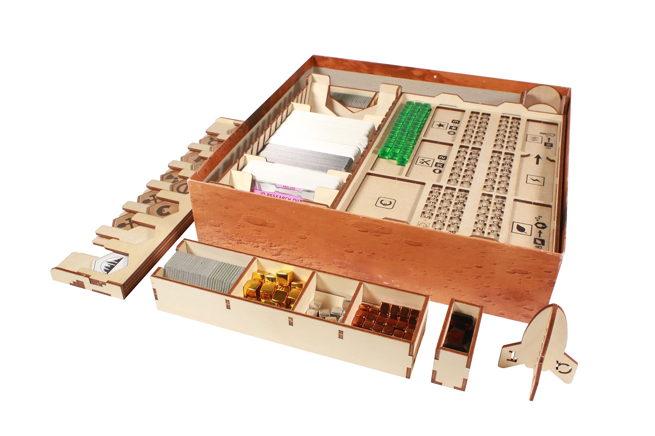 The Broken Token: Terraforming Mars Organizer
