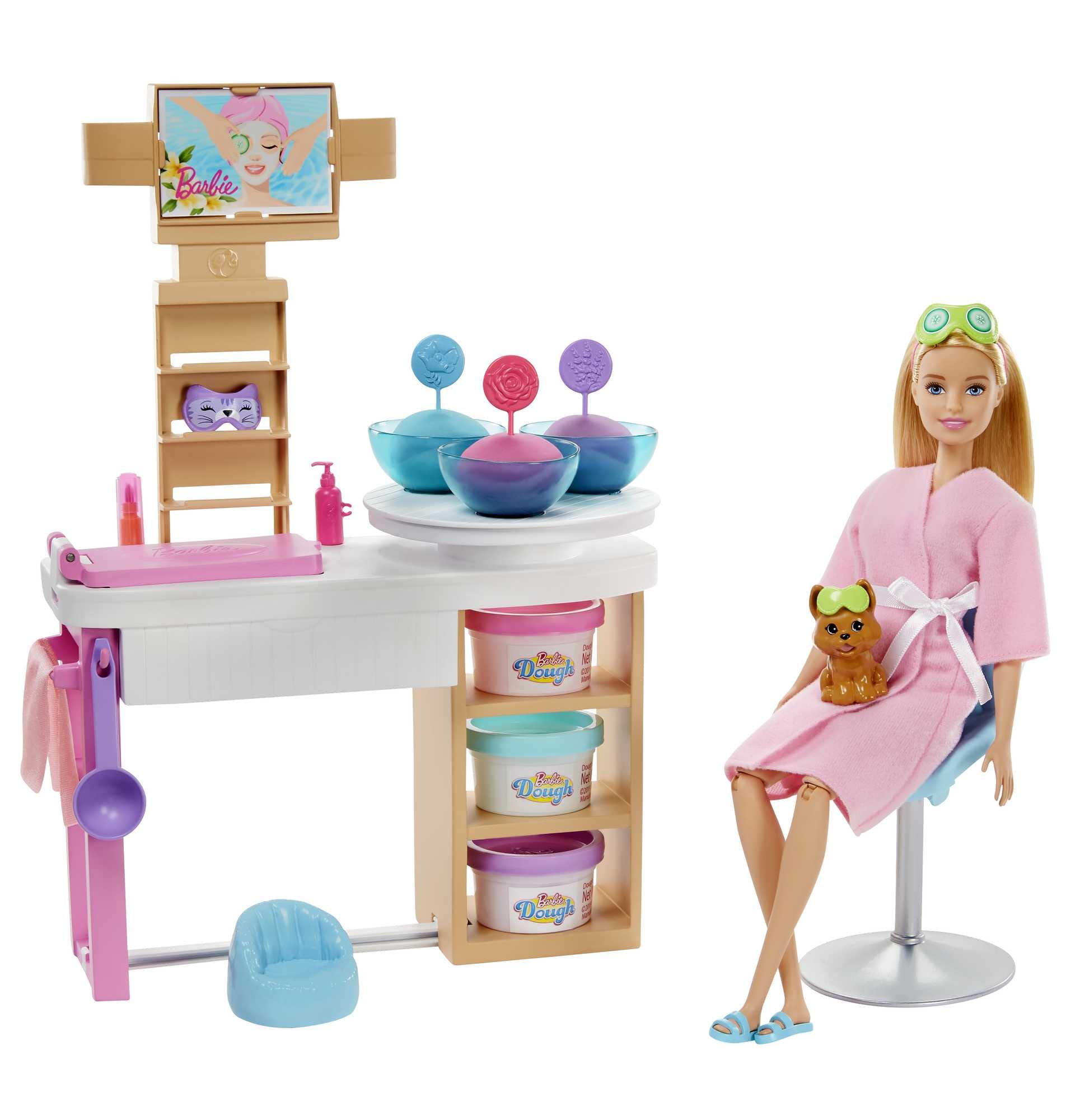 Barbie Salon Spa Maseczka na twarz Zestaw