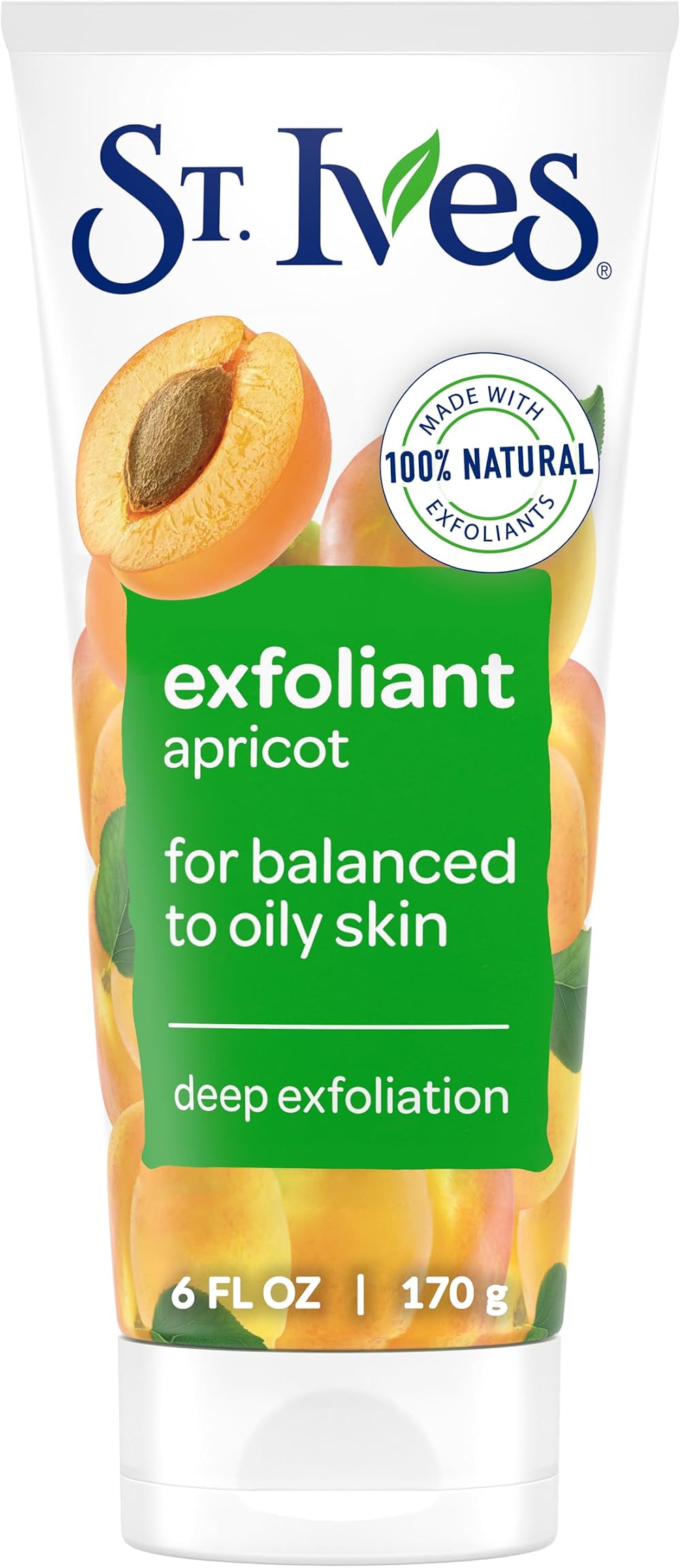 St Ives Fresh Skin Apricot Scrub 170 g 6 oz Blemish Control