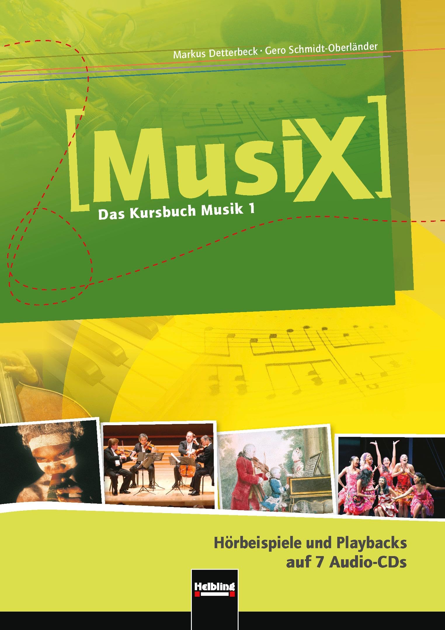 MusiX 1. Audio-CDs. Ausgabe Deutschland: Klasse 5/6. 7 Audio-CDs mit Originalaufnahmen und Playbacks