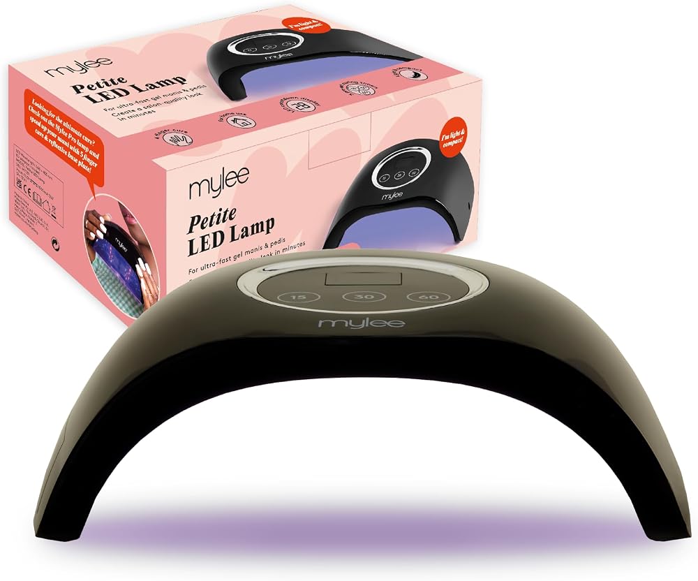 MYLEE The Mylee Petite LED Nail Lamp 30-60s Curing 3 Settings Travel