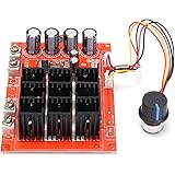 ELEGIANT DC 10-50V 60A High-power Motor Speed Control PWM HHO RC Driver Controller Module 12V 24V 48V 3000W Extension Cord with Switch