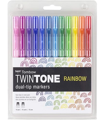 Tombowセット Amazon.com : Tombow WS-PK-12P-1 Twin Tone Dual-Tip Marker