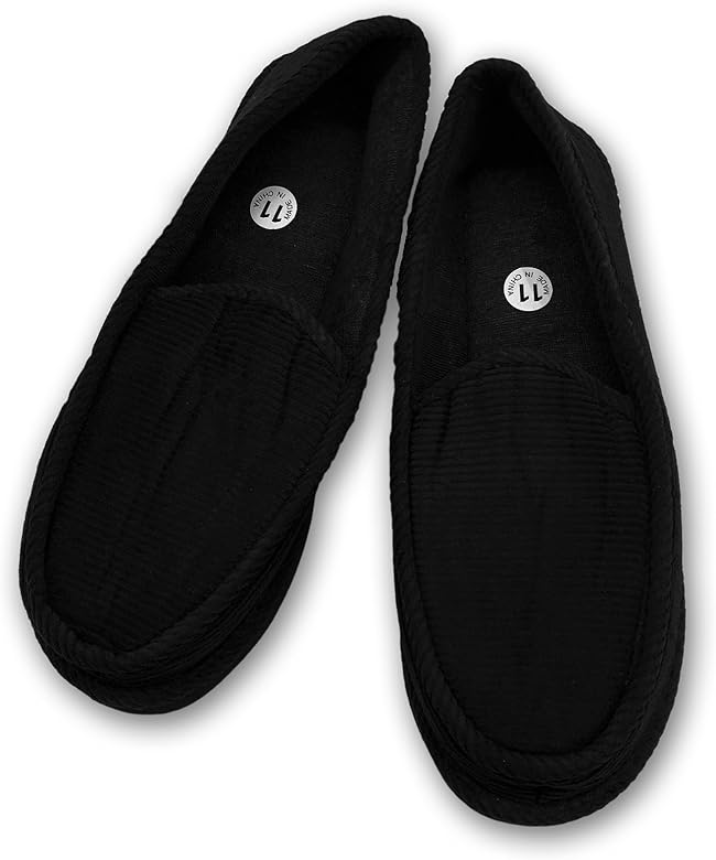 Amazon Com Transco Men S Casual Comfort Slip On Corduroy Vintage